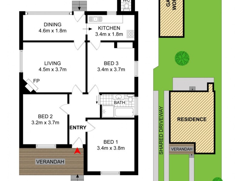 85 Macdonald Street, Lakemba NSW 2195 Floorplan