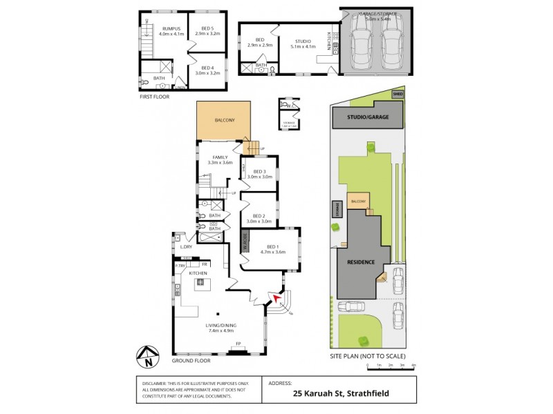 25 Karuah Street, Strathfield NSW 2135 Floorplan