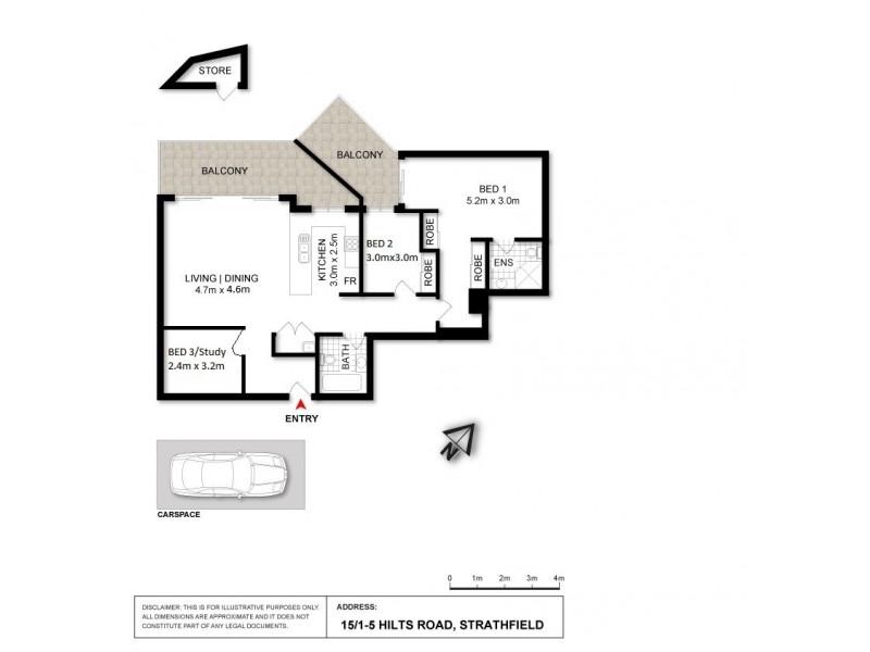 15/1 Hilts Road, Strathfield NSW 2135
