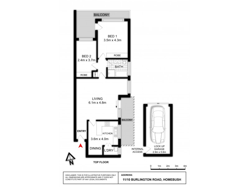 11/10-14 Burlington Road, Homebush NSW 2140 Floorplan