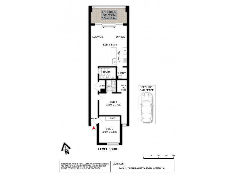 24/162-170 Parramatta Road, Homebush NSW 2140 Floorplan