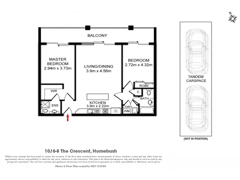 10/6-8 The Crescent, Homebush NSW 2140 Floorplan