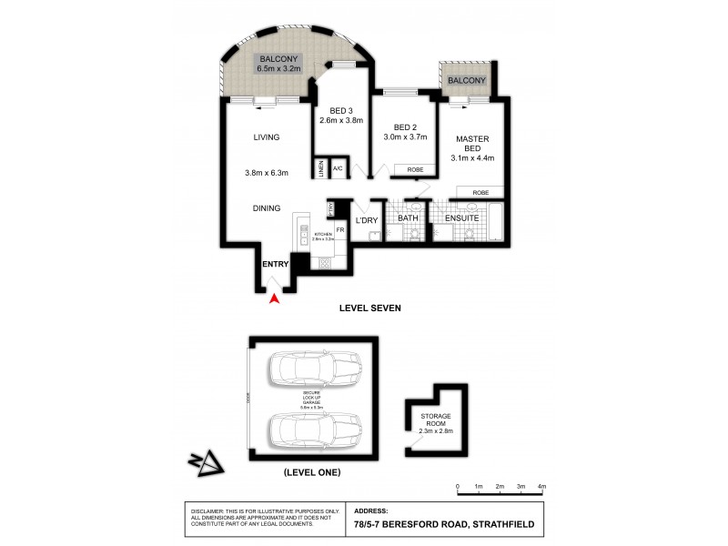 78/5-7 Beresford Road, Strathfield NSW 2135 Floorplan
