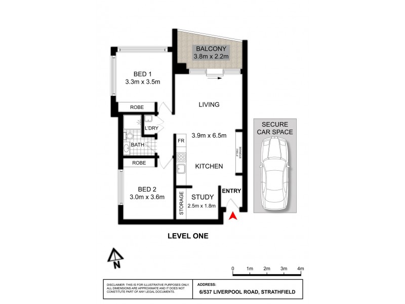 6/537 Liverpool Road, Strathfield NSW 2135 Floorplan