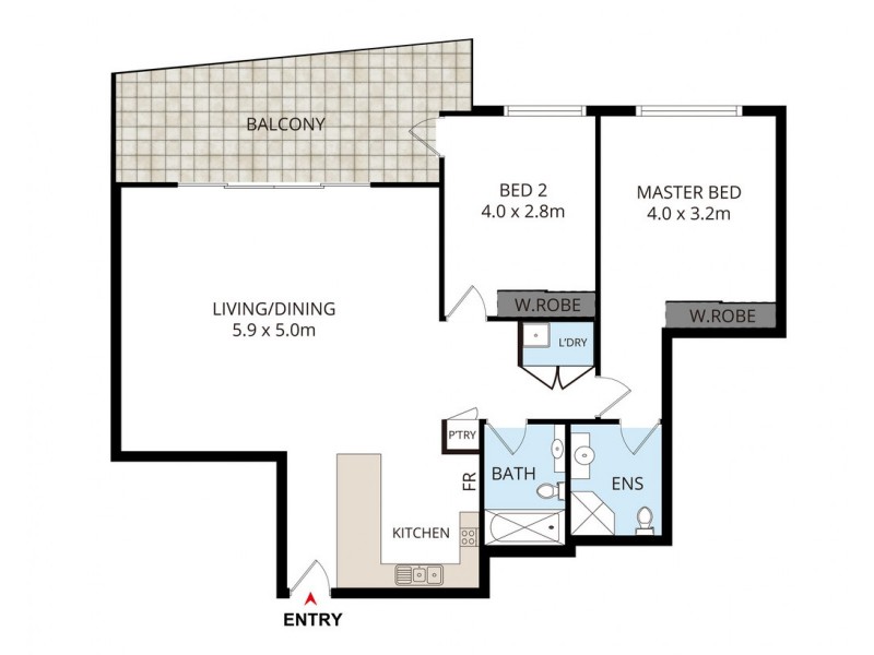 73/14-16 Station Street, Homebush NSW 2140 Floorplan