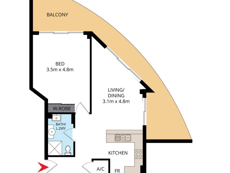 11/1-3 Beresford Road, Strathfield NSW 2135 Floorplan