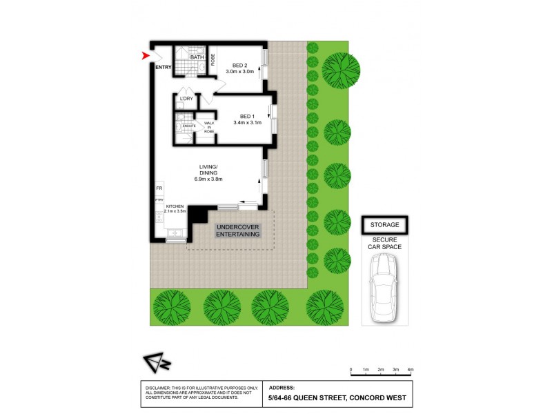 5/64-66 Queen Street, Concord West NSW 2138 Floorplan