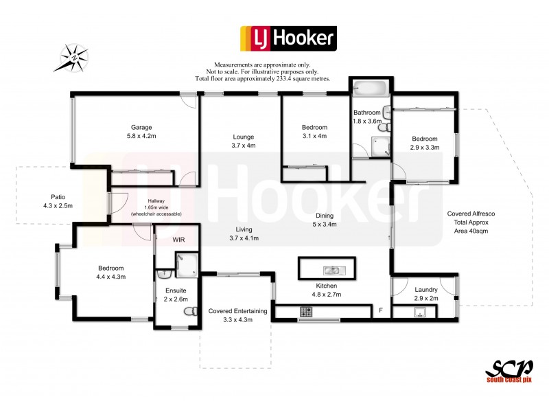 47 Carramar Drive, Malua Bay NSW 2536 Floorplan