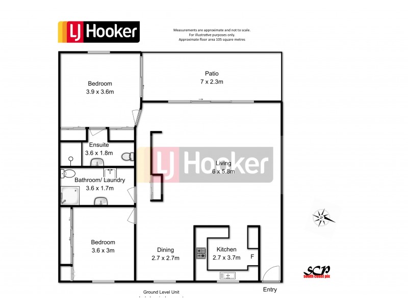 4/2162 George Bass Drive, Tomakin NSW 2537 Floorplan