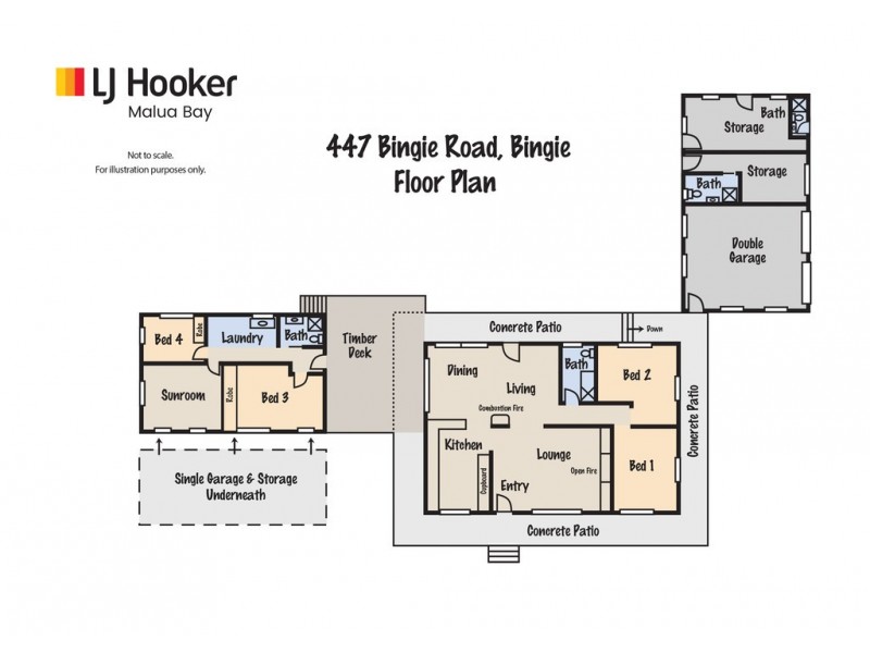 447 Bingie Road, Bingie NSW 2537 Floorplan