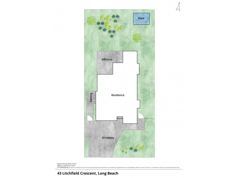 43 Litchfield Crescent, Long Beach NSW 2536