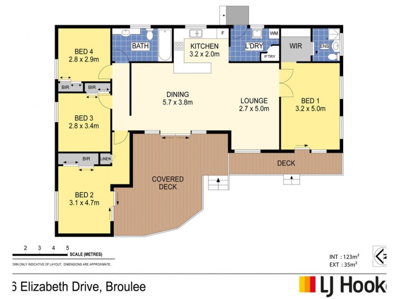 106 Elizabeth Drive, Broulee NSW 2537 Floorplan