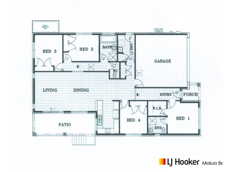 12 Elford Way, Malua Bay NSW 2536 Floorplan