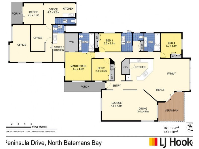 2 Peninsula Drive, North Batemans Bay NSW 2536 Floorplan
