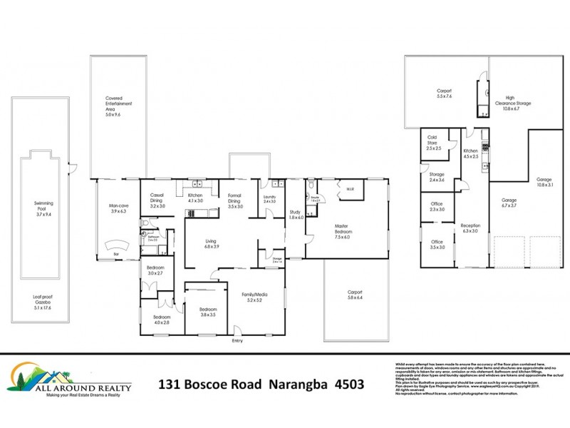 131 Boscoe Road, Narangba QLD 4504 Floorplan