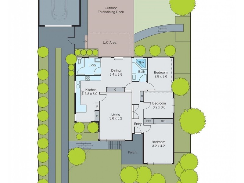 61 Peter Street, Grovedale VIC 3216 Floorplan