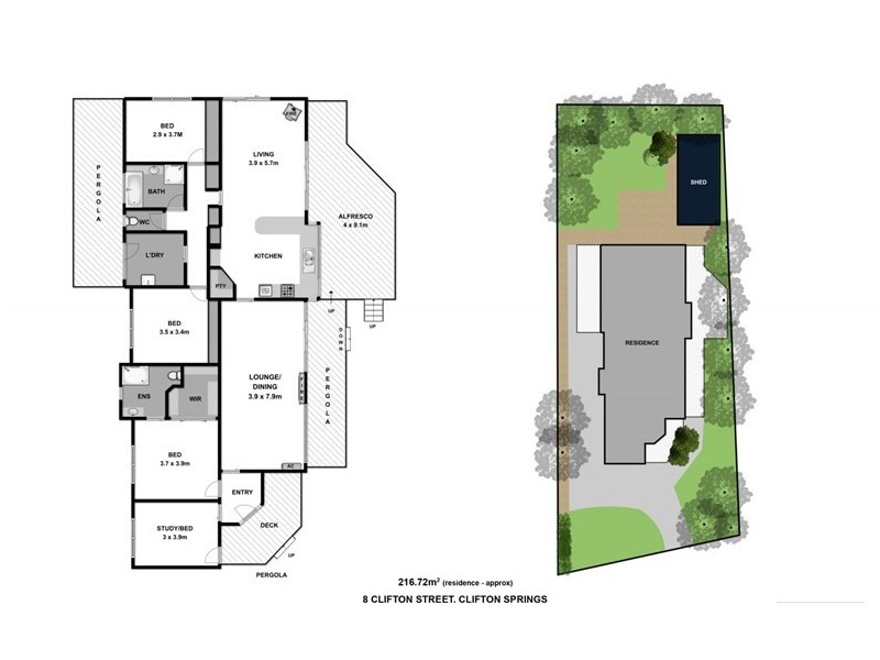 8 Clifton Street, Clifton Springs VIC 3222 Floorplan