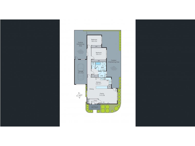2/130 West Fyans Street, Newtown VIC 3220 Floorplan