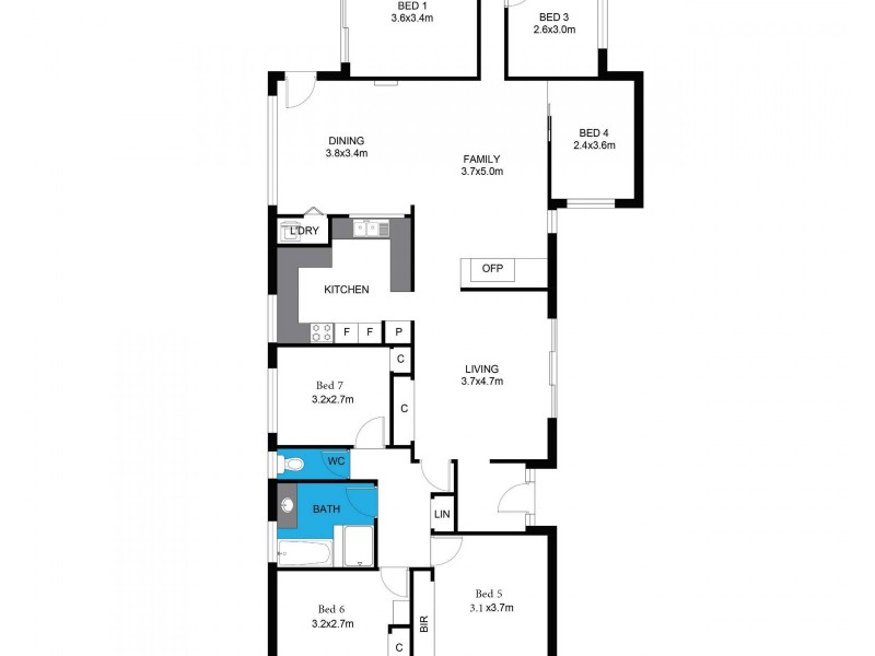 62 Reserve Rd, Grovedale VIC 3216 Floorplan