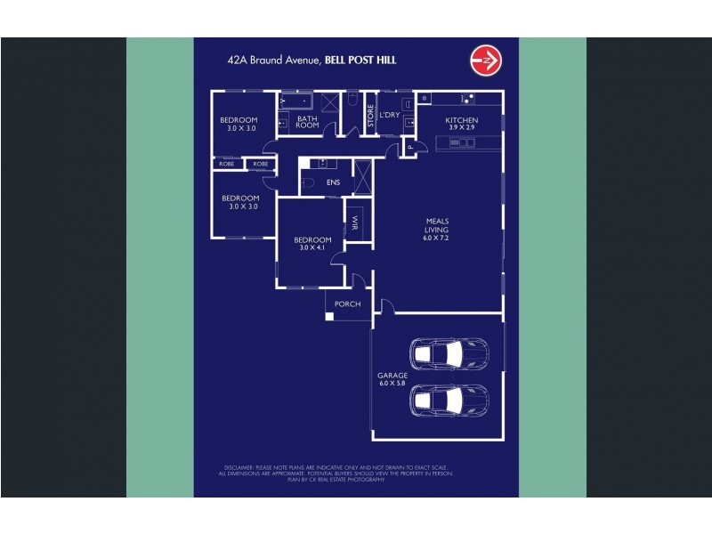 42A Braund Ave, Bell Post Hill VIC 3215 Floorplan