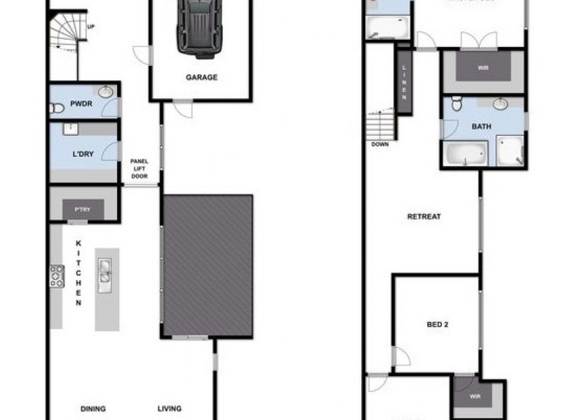 2/11 Noble Street, Newtown VIC 3220 Floorplan