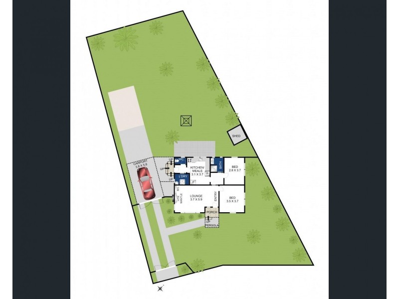 42 Swallow Crescent, Norlane VIC 3214 Floorplan