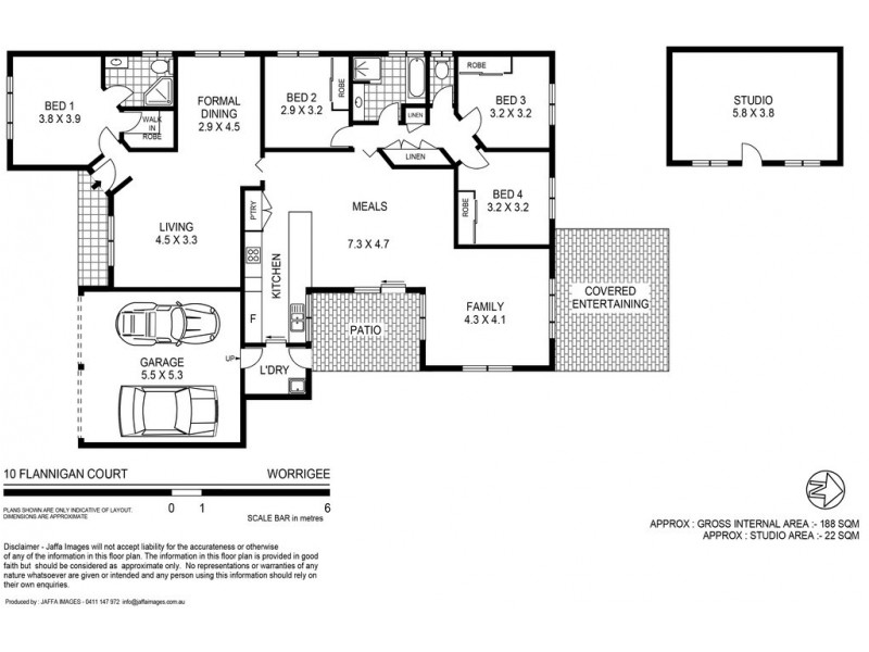 10 Flanagan Court, Worrigee NSW 2540 Floorplan