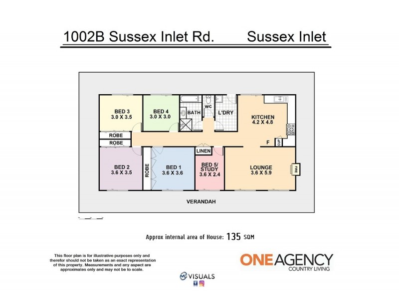1002B Sussex Inlet Road, Sussex Inlet NSW 2540 Floorplan