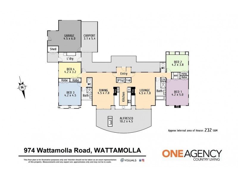 974 Wattamolla Road, Kangaroo Valley NSW 2577 Floorplan
