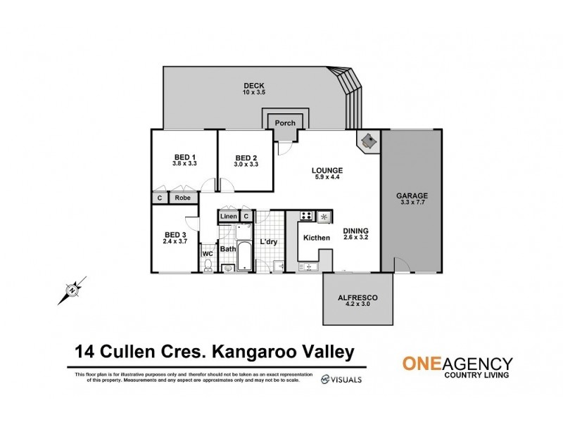 14 Cullen Crescent, Kangaroo Valley NSW 2577 Floorplan