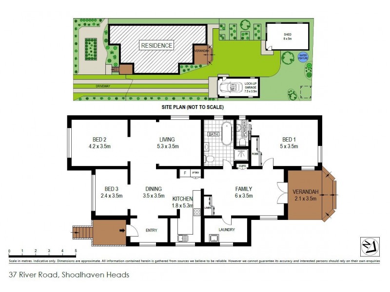 37 River Road, Shoalhaven Heads NSW 2535 Floorplan