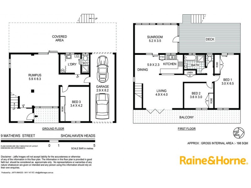 9 Mathews Street, Shoalhaven Heads NSW 2535 Floorplan
