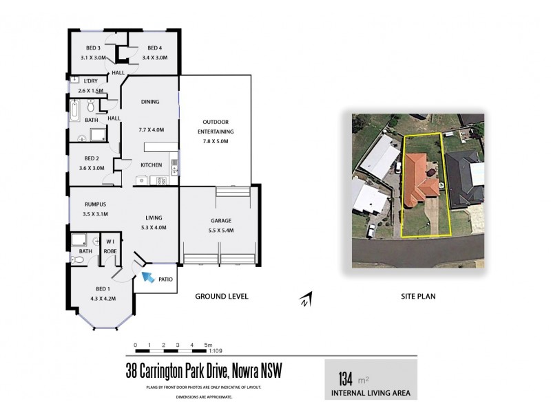 38 Carrington Park Drive, Nowra NSW 2541 Floorplan