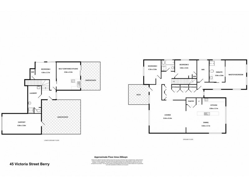45 Victoria Street, Berry NSW 2535 Floorplan