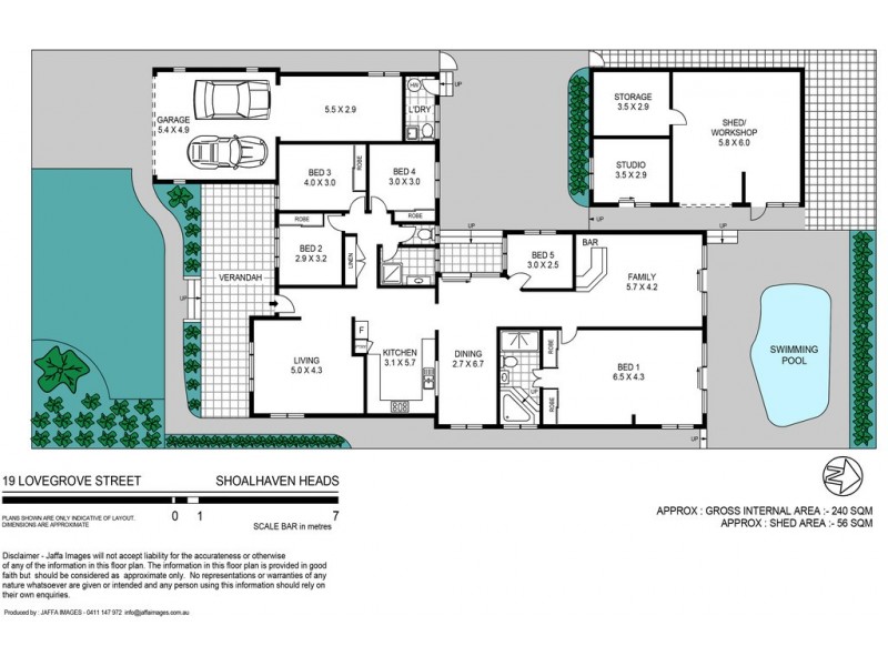 19 Lovegrove Street, Shoalhaven Heads NSW 2535 Floorplan