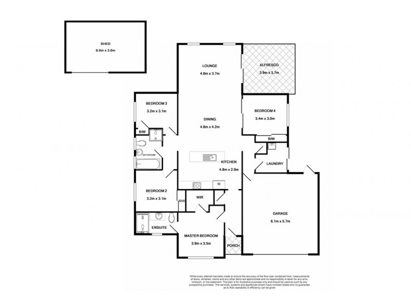 40 Jindalee Crescent, Nowra NSW 2541 Floorplan