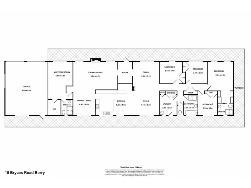 15 Bryces Road, Berry NSW 2535 Floorplan