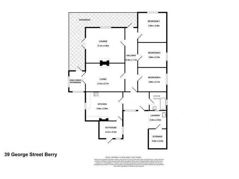 39 George Street, Berry NSW 2535 Floorplan