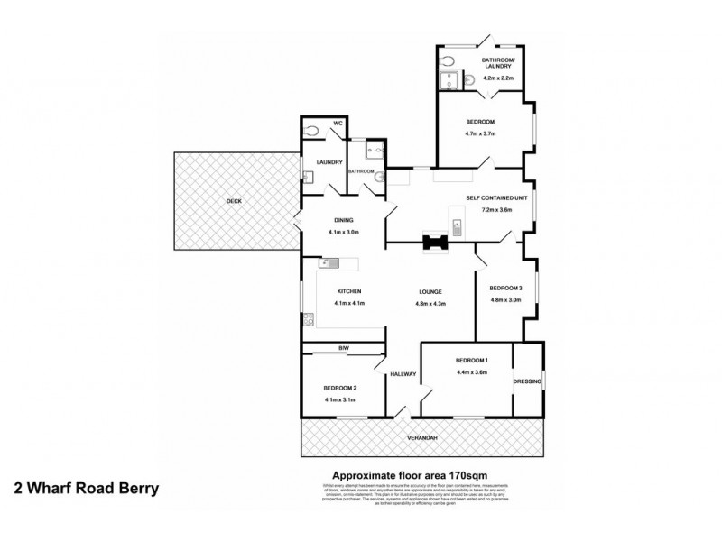 2 Wharf Road, Berry NSW 2535 Floorplan