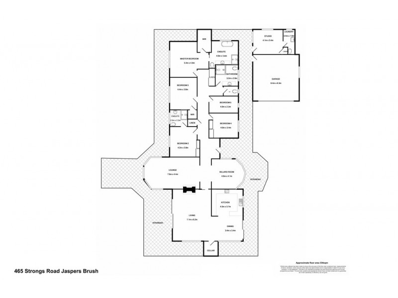 465 Strongs Road, Jaspers Brush NSW 2535 Floorplan