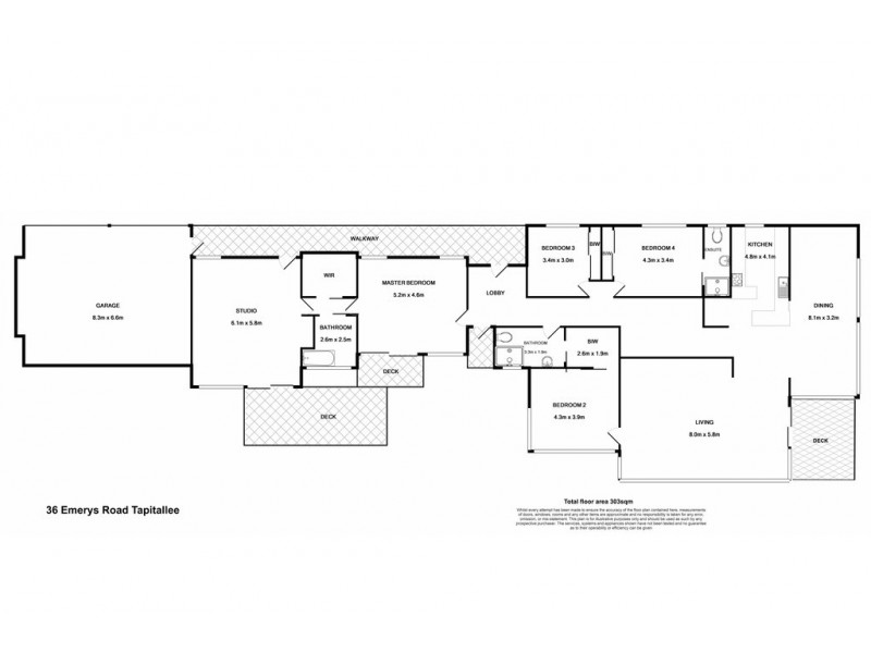 36 Emerys Road, Tapitallee NSW 2540 Floorplan