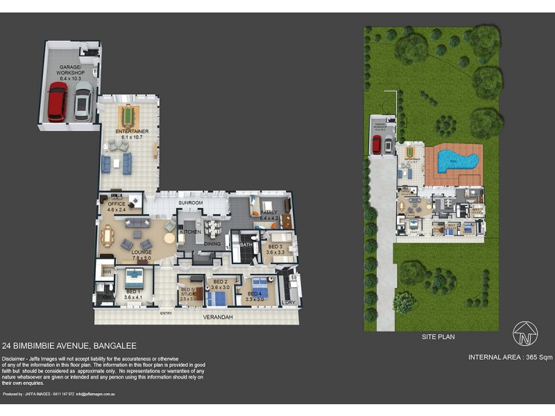 24 Bimbimbie Avenue, Bangalee NSW 2541 Floorplan