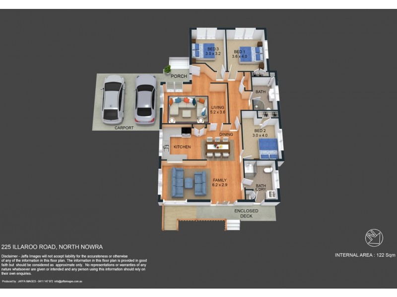 225 Illaroo Road, North Nowra NSW 2541 Floorplan