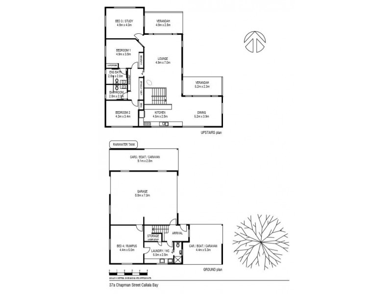 37A Chapman Street, Callala Bay NSW 2540 Floorplan