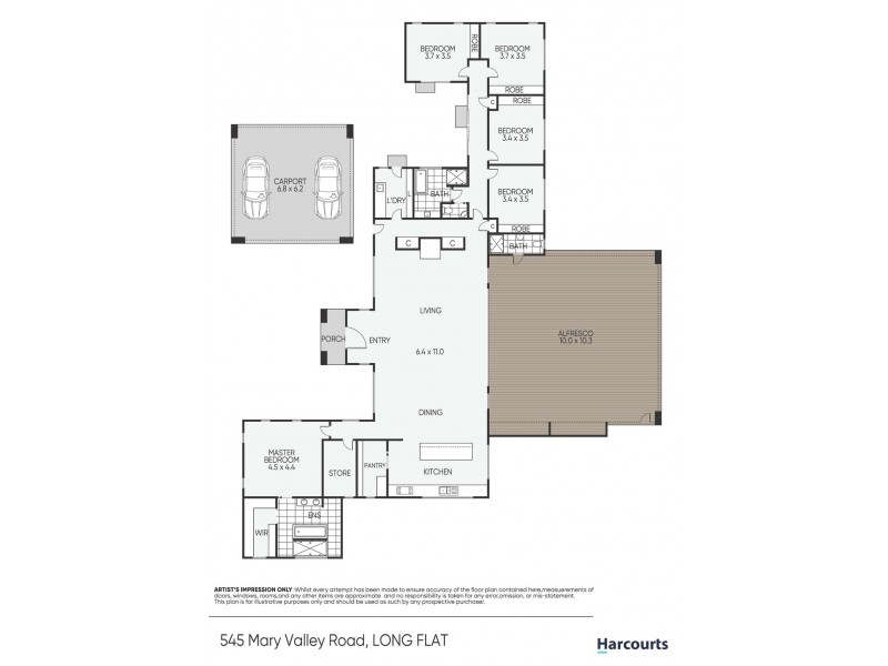 545 Mary Valley Road, Long Flat QLD 4570