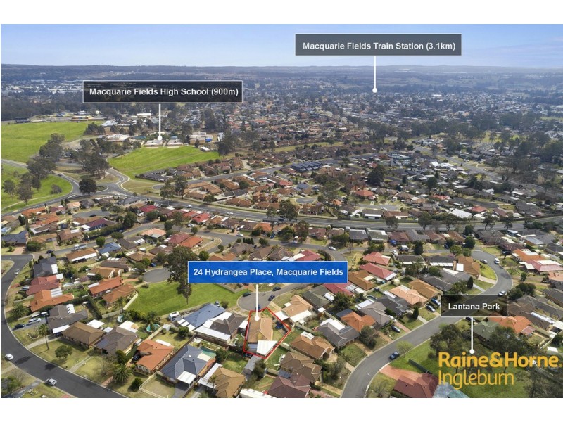 24 HYDRANGEA PLACE, Macquarie Fields NSW 2564