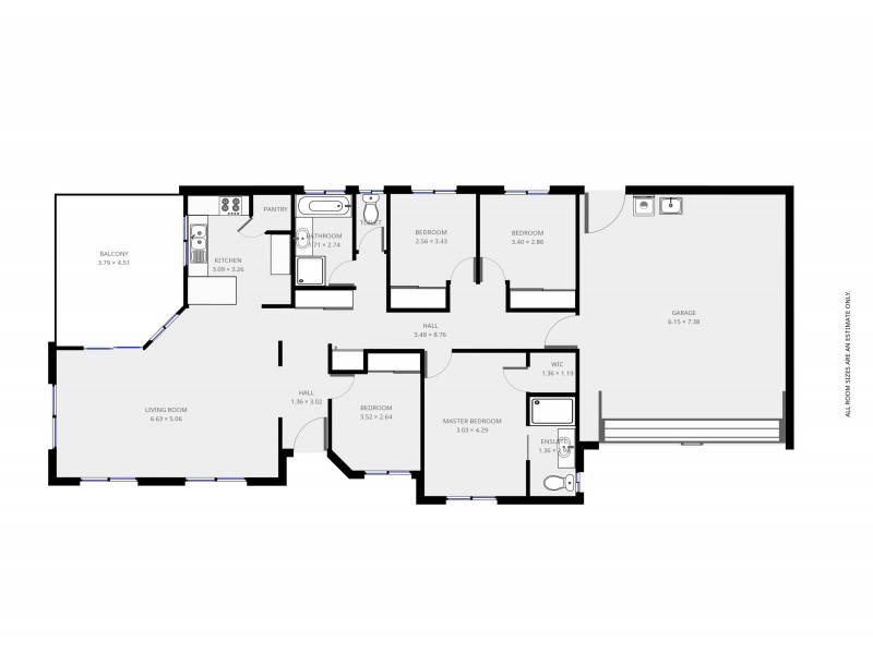 1-3 Grassdale Crescent, Morayfield QLD 4506 Floorplan