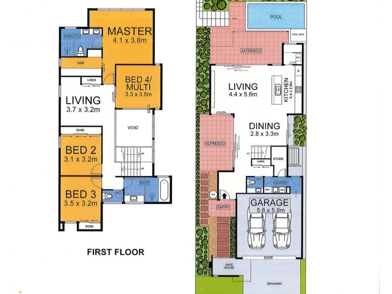 6 Reflection Crescent, Birtinya QLD 4575 Floorplan