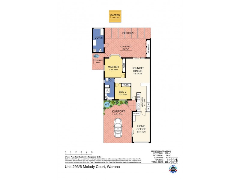 293/6 Melody Court, Warana QLD 4575 Floorplan