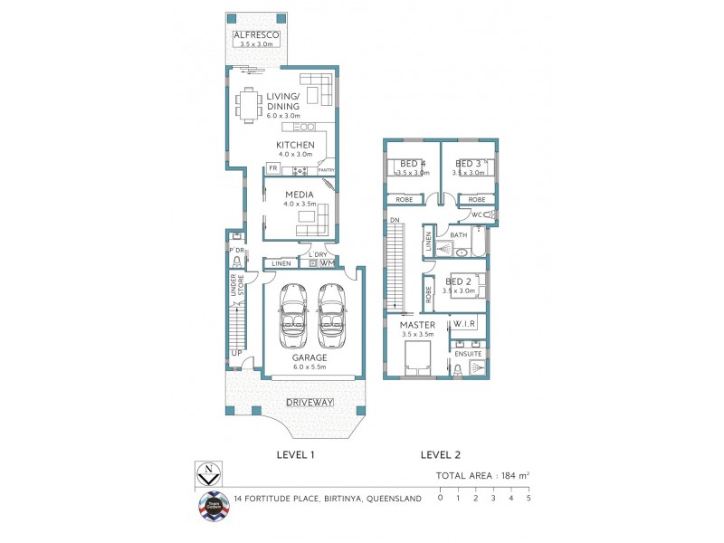 14 Fortitude Place, Birtinya QLD 4575 Floorplan